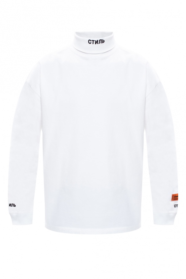 Heron Preston Branded roll neck top